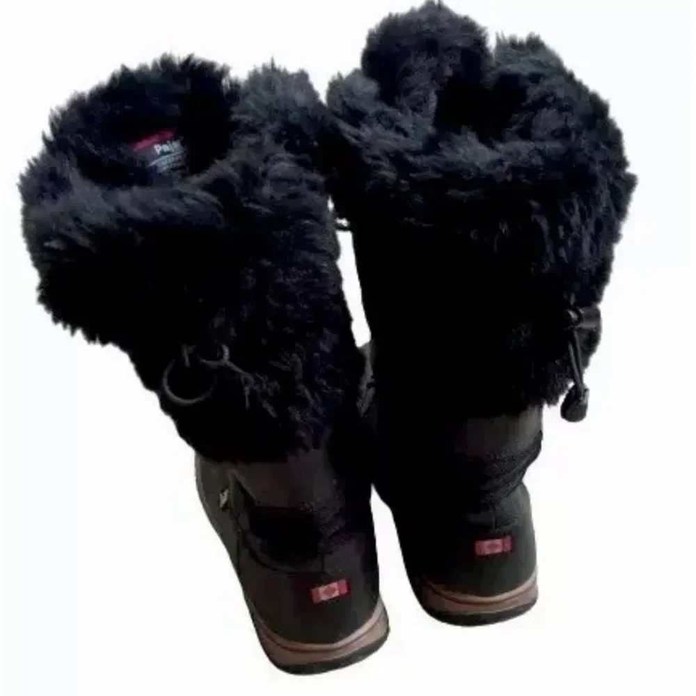 Pajar Canada Waterproof Snow Boots Black 8/ 8.5 Tex Membrane -30C